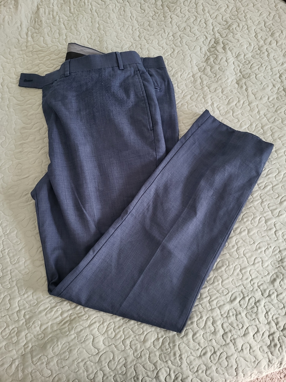 Calvin Klein Slate Blue Dress Pants